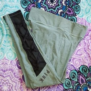 **NWOT** PINK YOGA sage strappy pocket leggings
